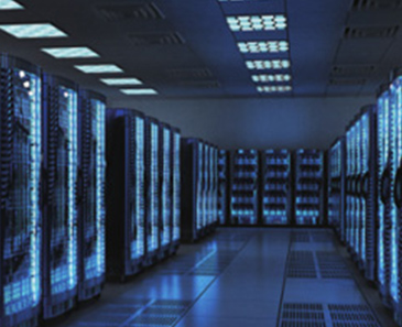 Large server room