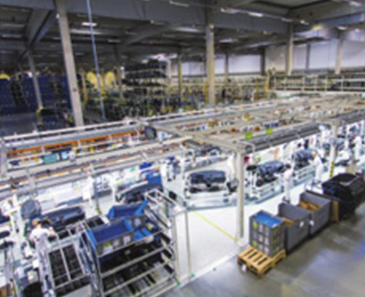 Mechanical processing production line